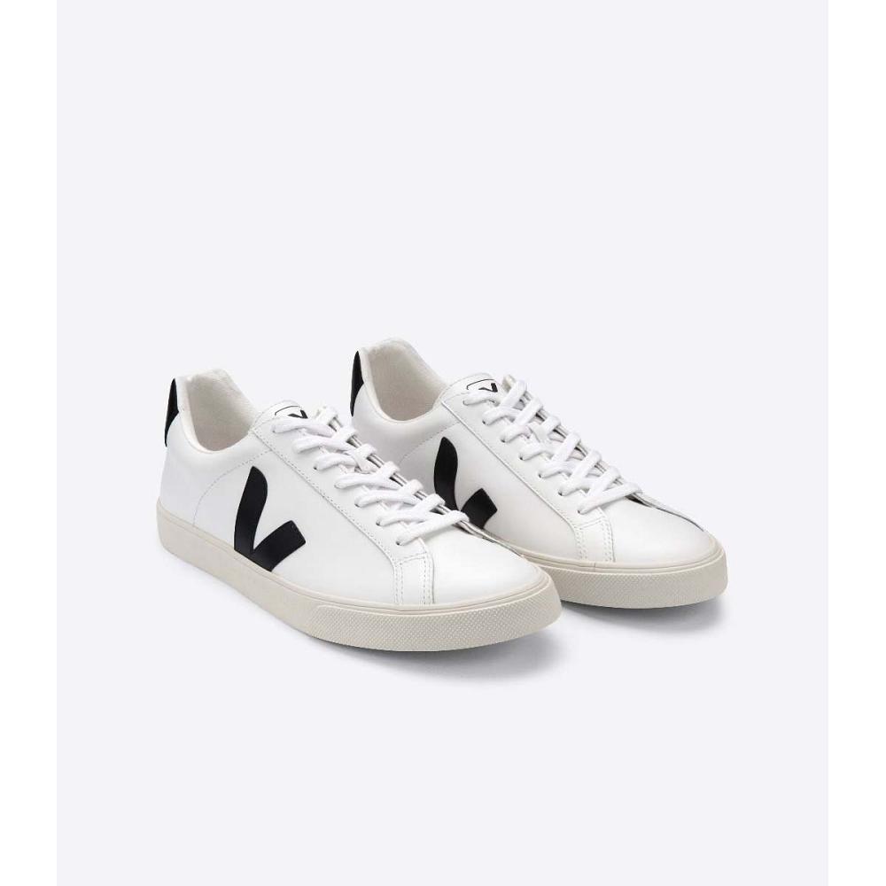 Αθλητικά Παπούτσια ανδρικα Veja ESPLAR LEATHER White/Black | GR 306LIS